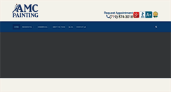 Desktop Screenshot of amcpainting.com
